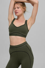 Olive Green Athletic Set