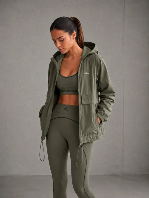 Olive Green Athletic Set