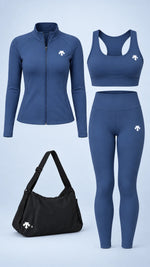Descente Women Four Piece Yoga Set