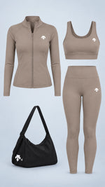 Descente Women Four Piece Yoga Set